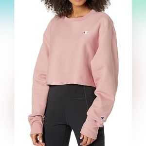 Cropped champion crew sweater